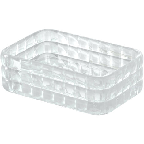 Porta sapone glady trasparente gedy - gedy