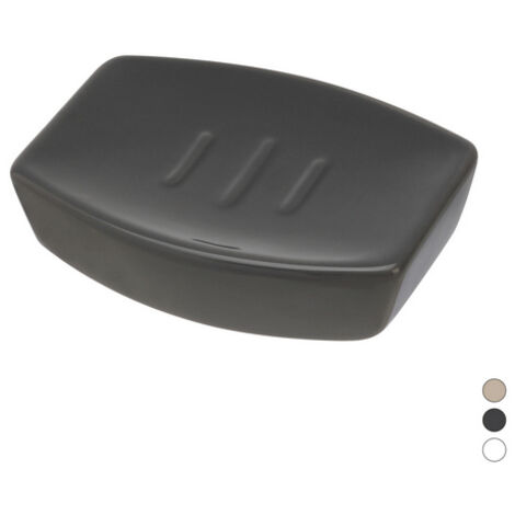 Porta Sapone in ceramica Linea Parigi Multicolore Bianco