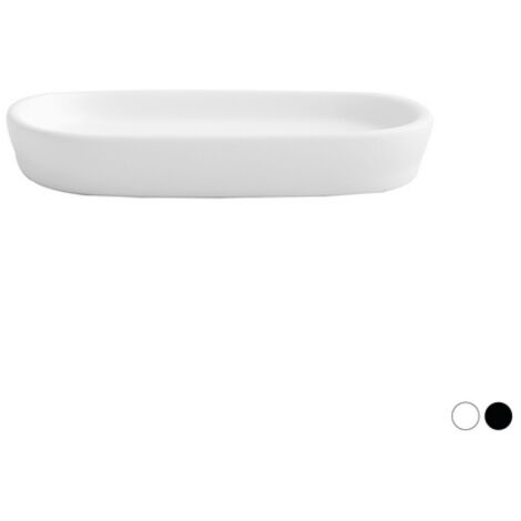 PORTA SAPONE IN CERAMICA MAONIE- Bianco- SPIRE- pezzi 1