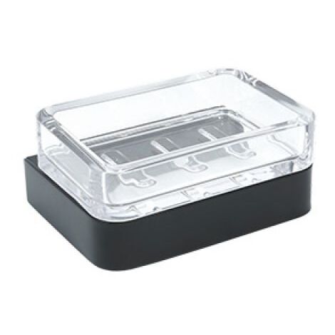 PORTA SAPONE MOD. 25 Nero cm 12,5 x h. 5 x 10,2