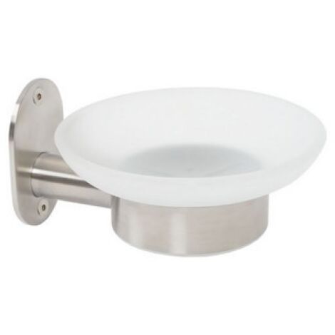PORTA SAPONE MOD. BLIZZ SPAZZOLATO Spazzolato cm 11xh.6,5x12,5