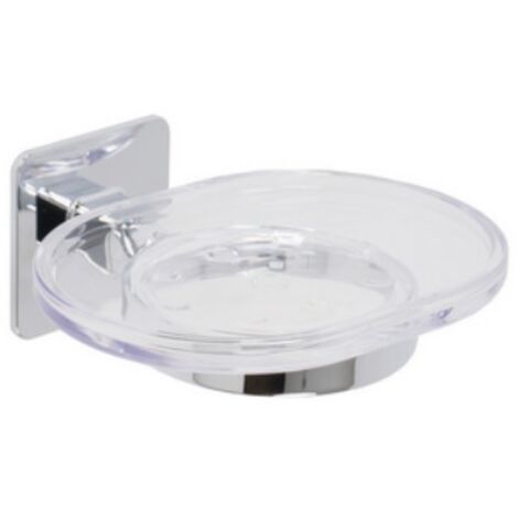 PORTA SAPONE MOD. COLD WIND Cromo cm 12 x h.5,3 x 11,3 METAF