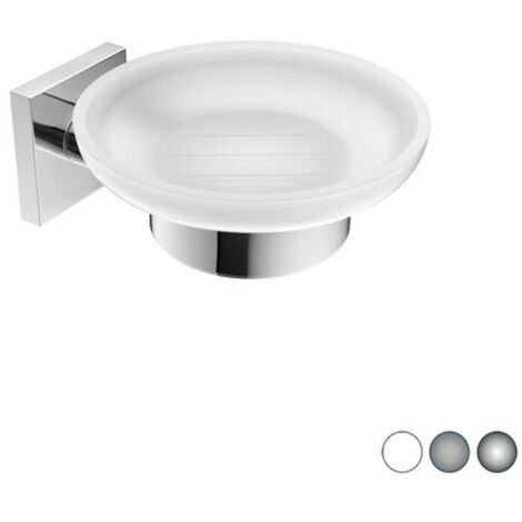 PORTA SAPONE MOD. HOTEL MAISON Bianco cm 11 x h.5,5 x 13,5