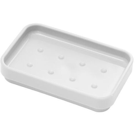 PORTA SAPONE PLASTICA BIANCO GEDY SEVENTY