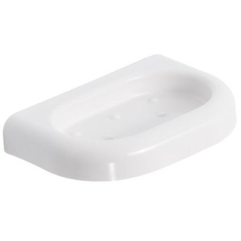Porta sapone serie luca bianco