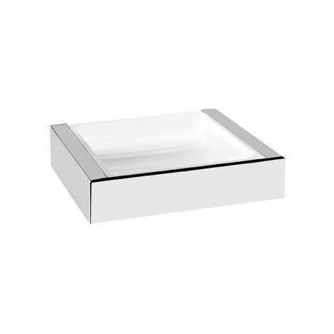 Porta sapone singolo a parete cromo abpl01a1000 fir italia - fir italia