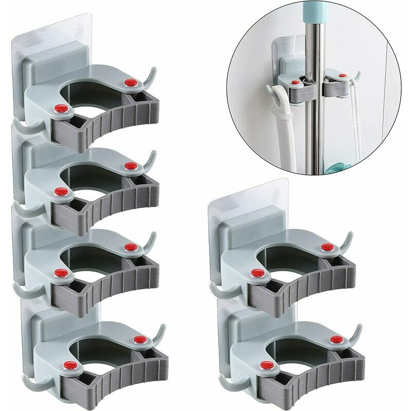 Porta Scopa Adesivo Porta Scopa a Parete Scopa e