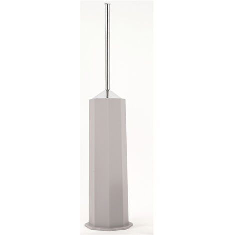Porta scopino da terra wc toilette bagno grigio mod. Otto