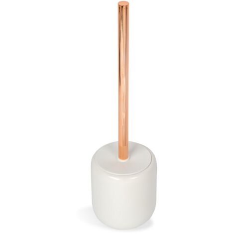 Porta scopino da terra wc toilette bagno perla mod. Clizia