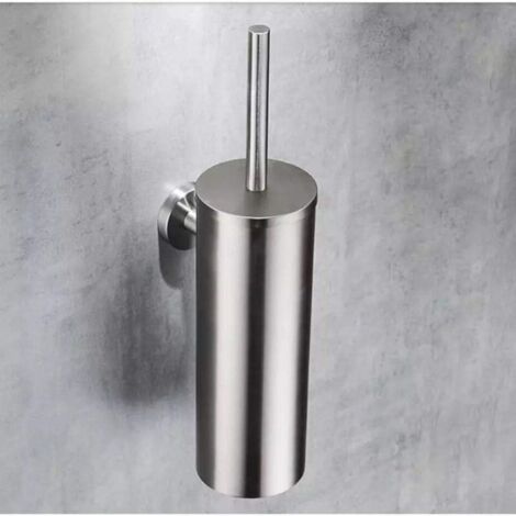 Porta scopino per WC in acciaio inossidabile 304, secchio lungo, scopino per WC con supporto per l'arredo del bagno