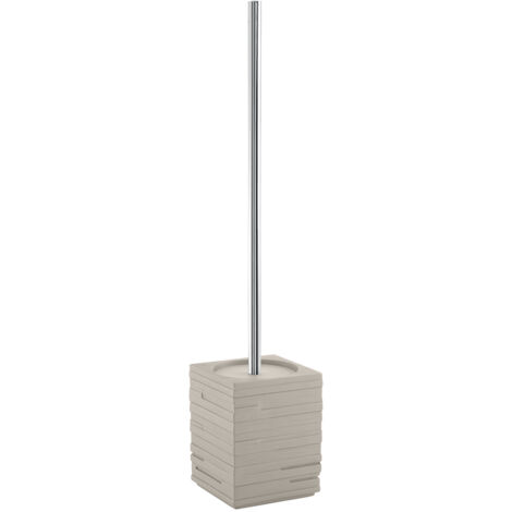Porta scopino terra g-quadrotto tortora chiaro - gedy