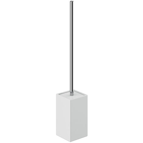 Porta scopino terra g-verbena bianco - gedy