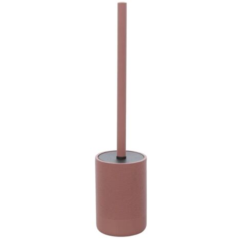 Porta scopino wc in poliresina terracotta Marica