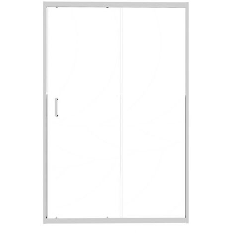 Porta Scorrevole 138-142x190h 6mm Cromato - Imperia