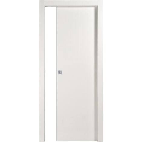 EFFEBI Porta Scorrevole 80x210cm Bianca