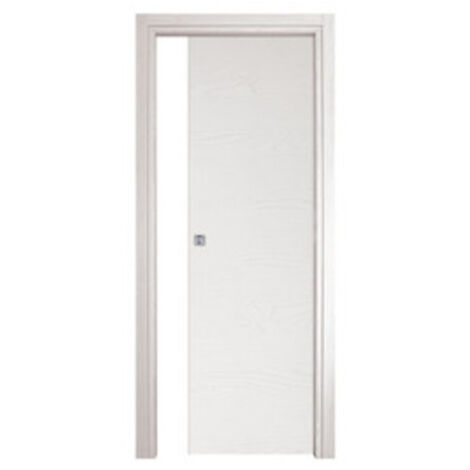 Porta scorrevole modello microtec colore bianco frassinato 210x80 cm