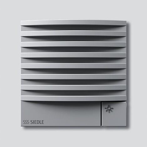 PORTA SISTEMA DI ALTOPARLANTI SIEDLE 1UND, 4831380 TLM 612 SM, ARGENTO TALLIC