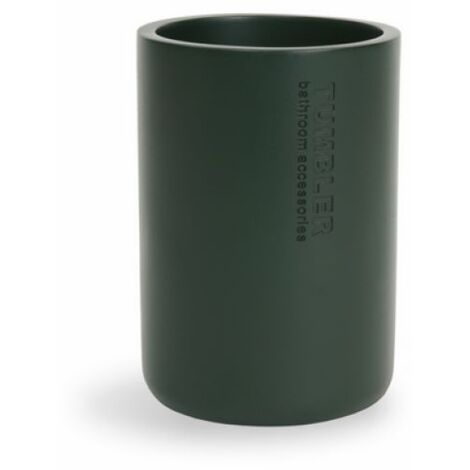 PORTA SPAZZOLINI ANNIKA Verde Forest - D. 7,7 x 11 cm
