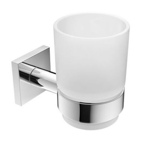 PORTA SPAZZOLINI MOD. HOTEL MAISON Cromo cm 7 x h.10 x 11,5