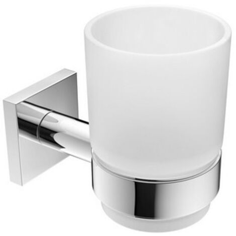 PORTA SPAZZOLINI MOD. HOTEL MAISON Cromo cm 7 x h.10 x 11,5 METAF