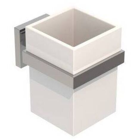 PORTA SPAZZOLINI MOD. TREND Nero Opaco cm 8xh.11x10,9