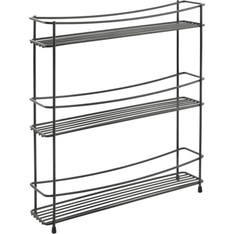 Porta Spezie 3 Piani Cm 35x8x37 Touch Therm Kumino-3 Lava