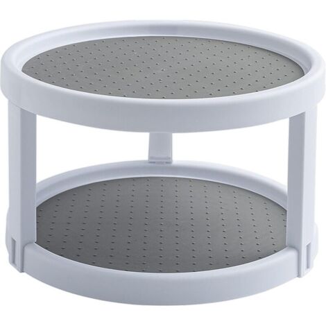 Porta spezie girevole, porta spezie in plastica, portaoggetti per cucina, frigorifero