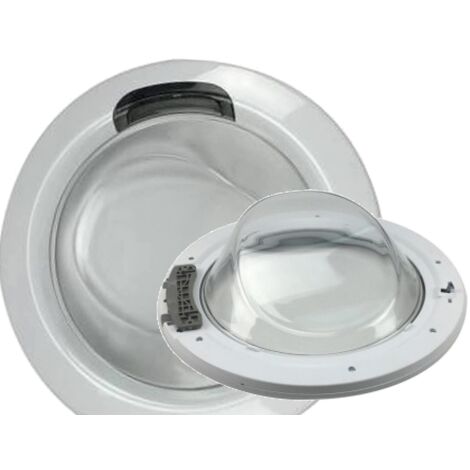 PORTA SPORTELLO OBLO\' COMPLETO di cerniera LAVATRICE CANDY HOOVER ZEROWATT HCS