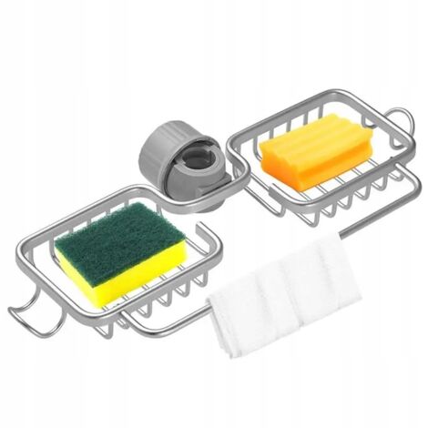 Porta spugna per lavello da cucina, organizer per liquidi