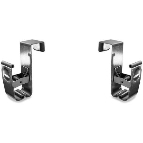Porta strofinacci in acciaio inox per cassetto - Set di 4
