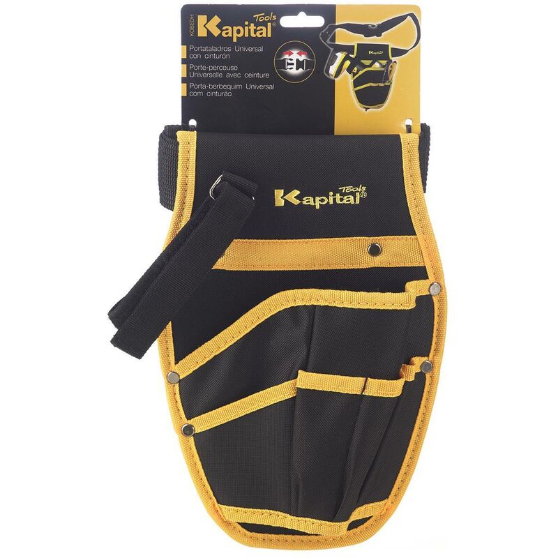 

Porta taladro con cinturon Kapital.
