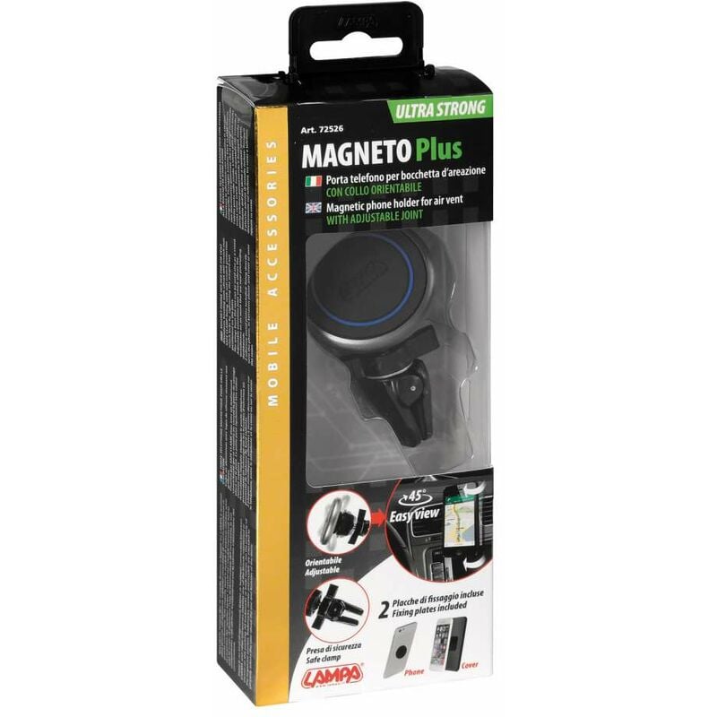 Image of Lampa - Porta telefono magnetico a clip