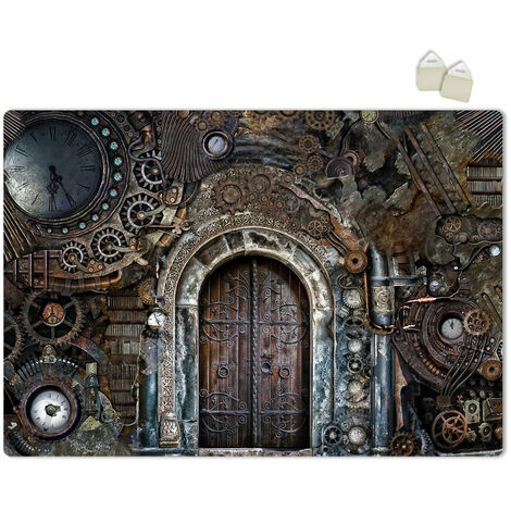 PORTA TEMPORALE - POSTER in PVC da 3mm - Misura: 70x100 cm
