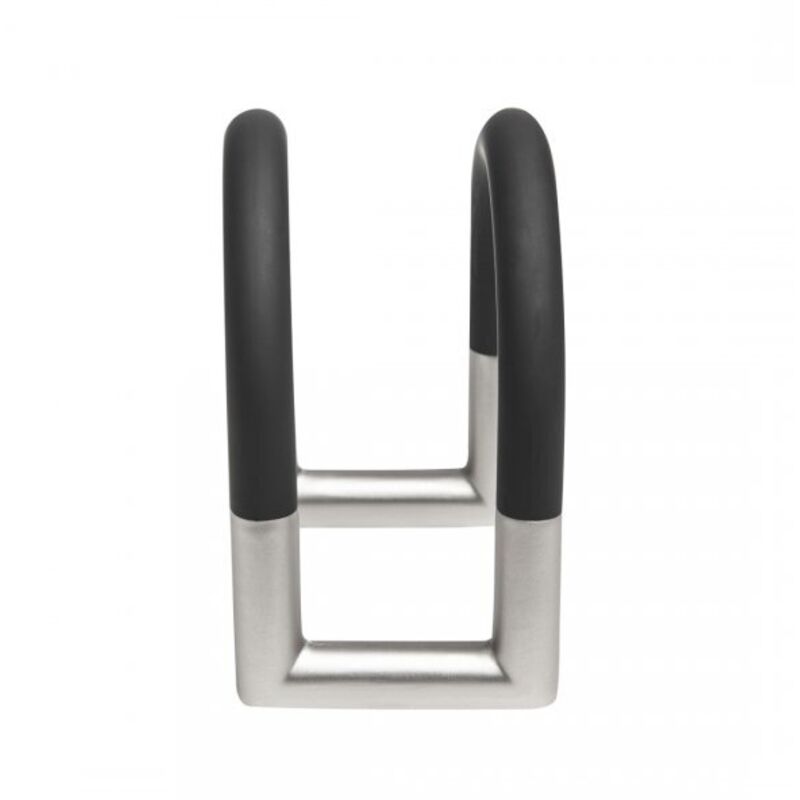 Umbra Swivel Portatovaglioli A Molla, Zinco, Nero nichel