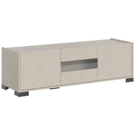 Porta TV 3 ante 130x40x40 cm Riflesso cashmere