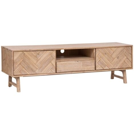 Porta tv aeris in acacia 55x180cm - Atmosphera créateur d'intérieur