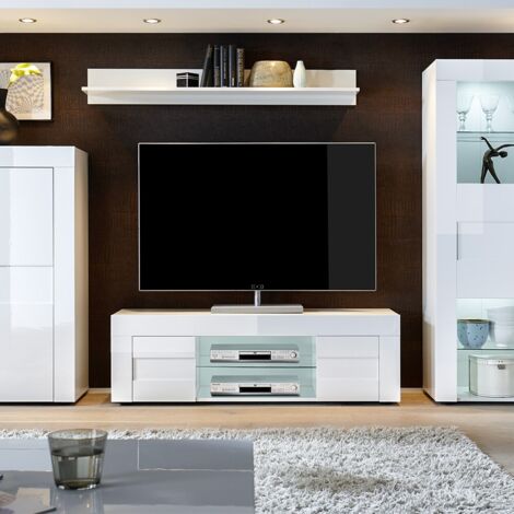 Porta TV BUILD bianco