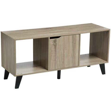 Porta tv ceda effetto rovere naturale nero - 5five