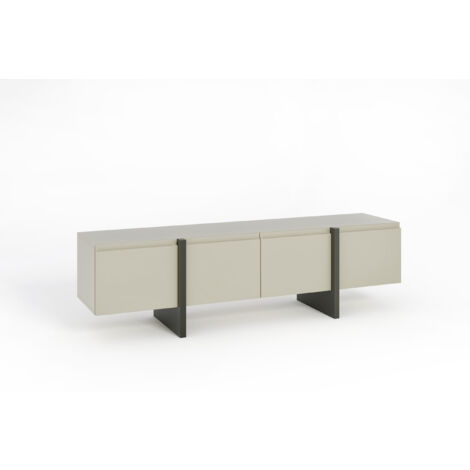 Porta TV EEN 180 cm 2D2K cashmere/grafite