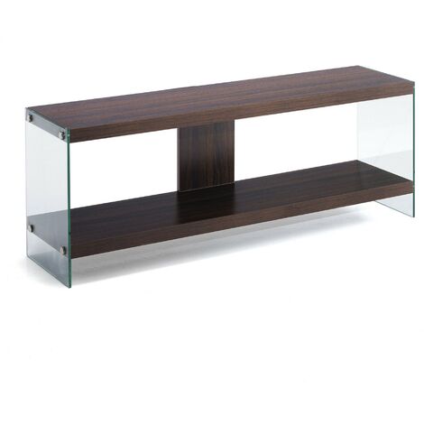 Porta TV effetto legno finitura noce cm. H.45 x L.120 x P.29,5