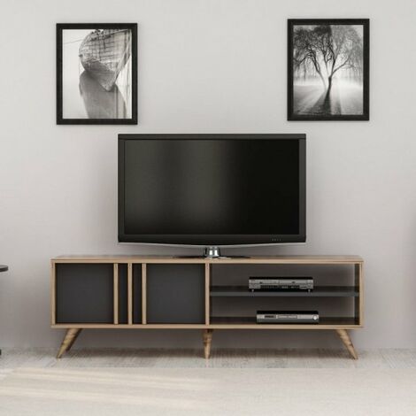 Porta Tv Rilla 150 noce antracite