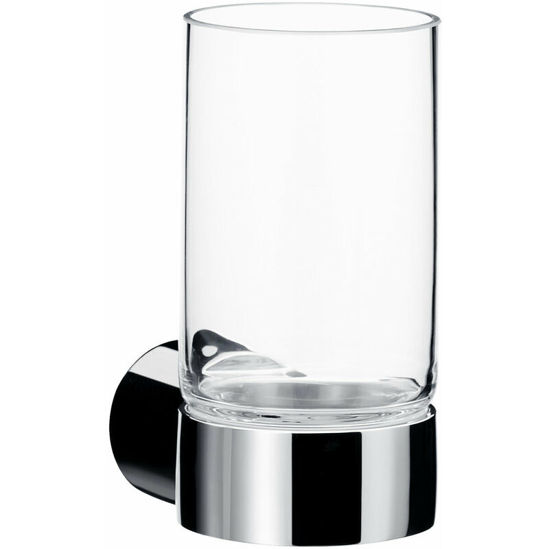 

Porta vasos fino, cromado, cristal transparente 842000100 - 842000100 - Emco