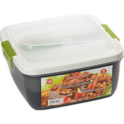 Porta vivande termico da 1,6 litri con coperchio refrigerato