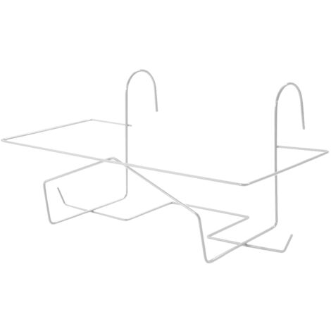 PORTABALCONETTA FISSA 52X22X16CM BIANCO ENEA