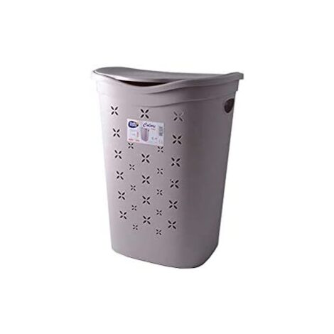 Portabiancheria Belli e Forti colore tortora 55 lt