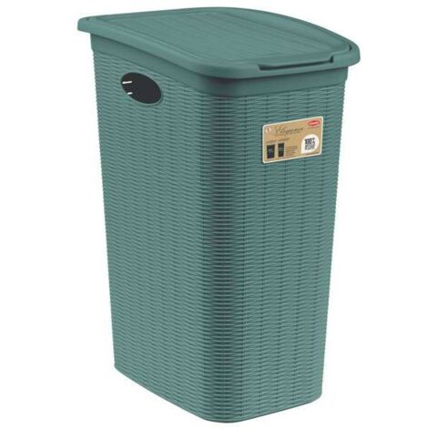 Portabiancheria Elegance Slim Green 36 Stefanplast