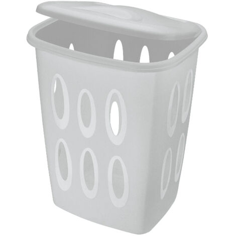 PORTABIANCHERIA FORATO LAUNDRY 45L GRIGIA