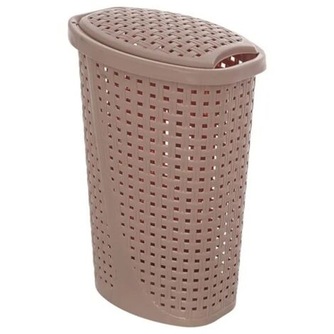 PORTABIANCHERIA SLIM 32X42XH62CM 45L ROSA.