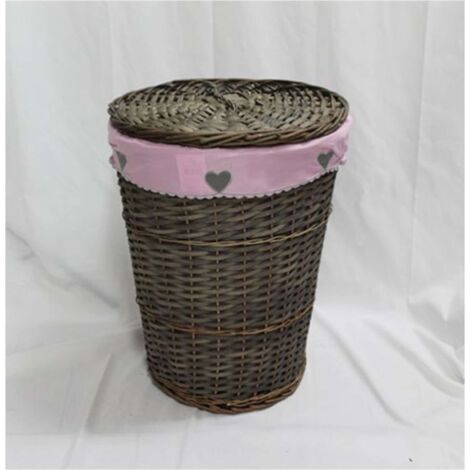 Portabiancheria Tondo Pink Gr C/C 45X56