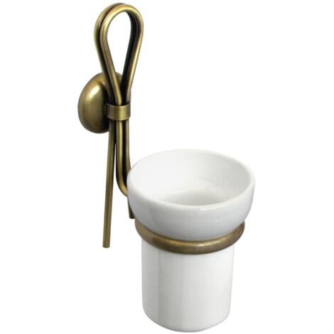 Le Chic Arredamenti - Set Accessori bagno Pleiadi finitura Bronzo